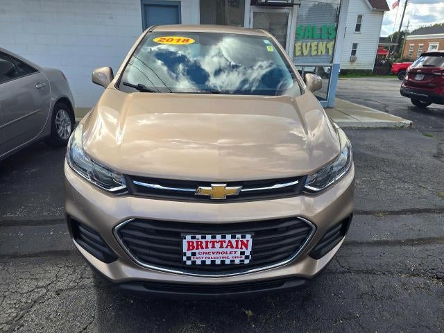 Used 2018 Chevrolet Trax LS with VIN 3GNCJNSB0JL292783 for sale in East Palestine, OH